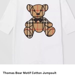 Burberry Thomas Bear Onesie